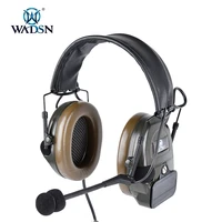 wadsn comtac i headset tactical noise reduction communication hearing protection earphone ipsc shooting range wargame cospaly