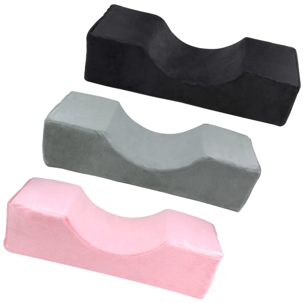 

Lash Pillow Neck Support Eyelash Pillow Soft Grafting Eyelashes Memory Foam Eyelash Extension Pillow Makeup Salon With Pocket