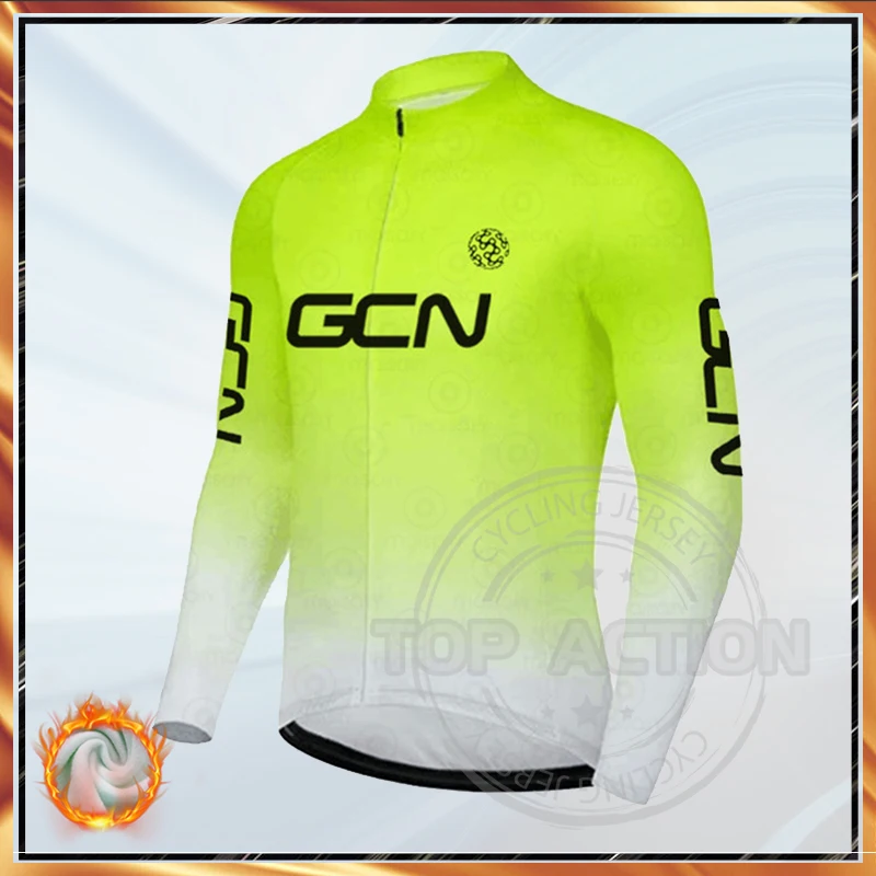 

Ralvpha Winter Thermal Fleece Cycling Jersey 2021 Racing Bike Cycling Mountian Bicycle Cycling Clothing Ropa Ciclismo