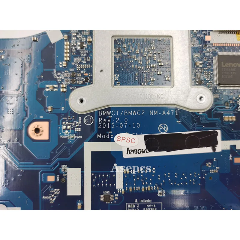 Lenovo BMWC1 / BMWC2 NM-A471 материнская плата для 300-15IBR ноутбук CPU N3060 DDR3 100% тестовая работа |