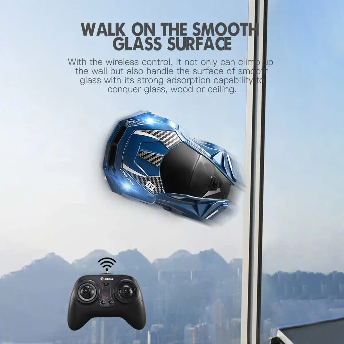 eachine ec03 24g 4wd air rc автомобиль трюк скало