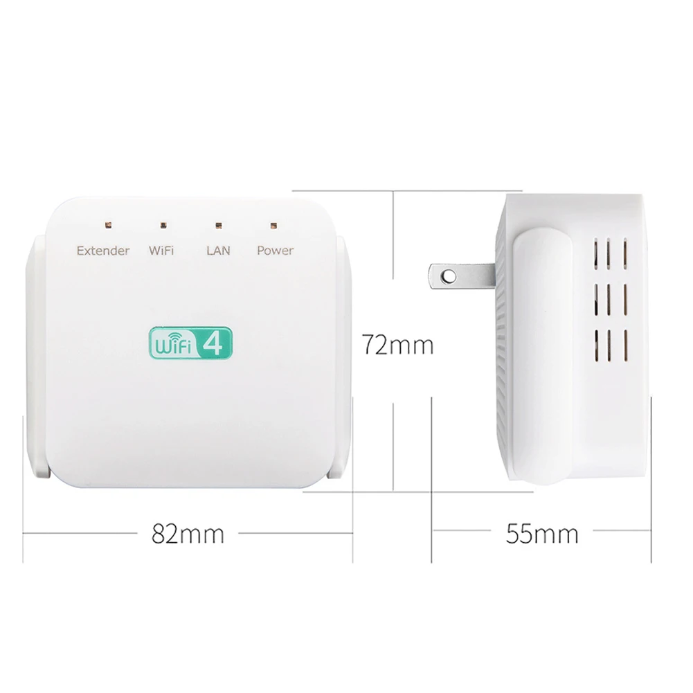 Wireless Wifi Repeater Range Extender Signal Amplifier 300 Mbps Wi fi Booster Wi-fi Repiter Access Point | Компьютеры и офис