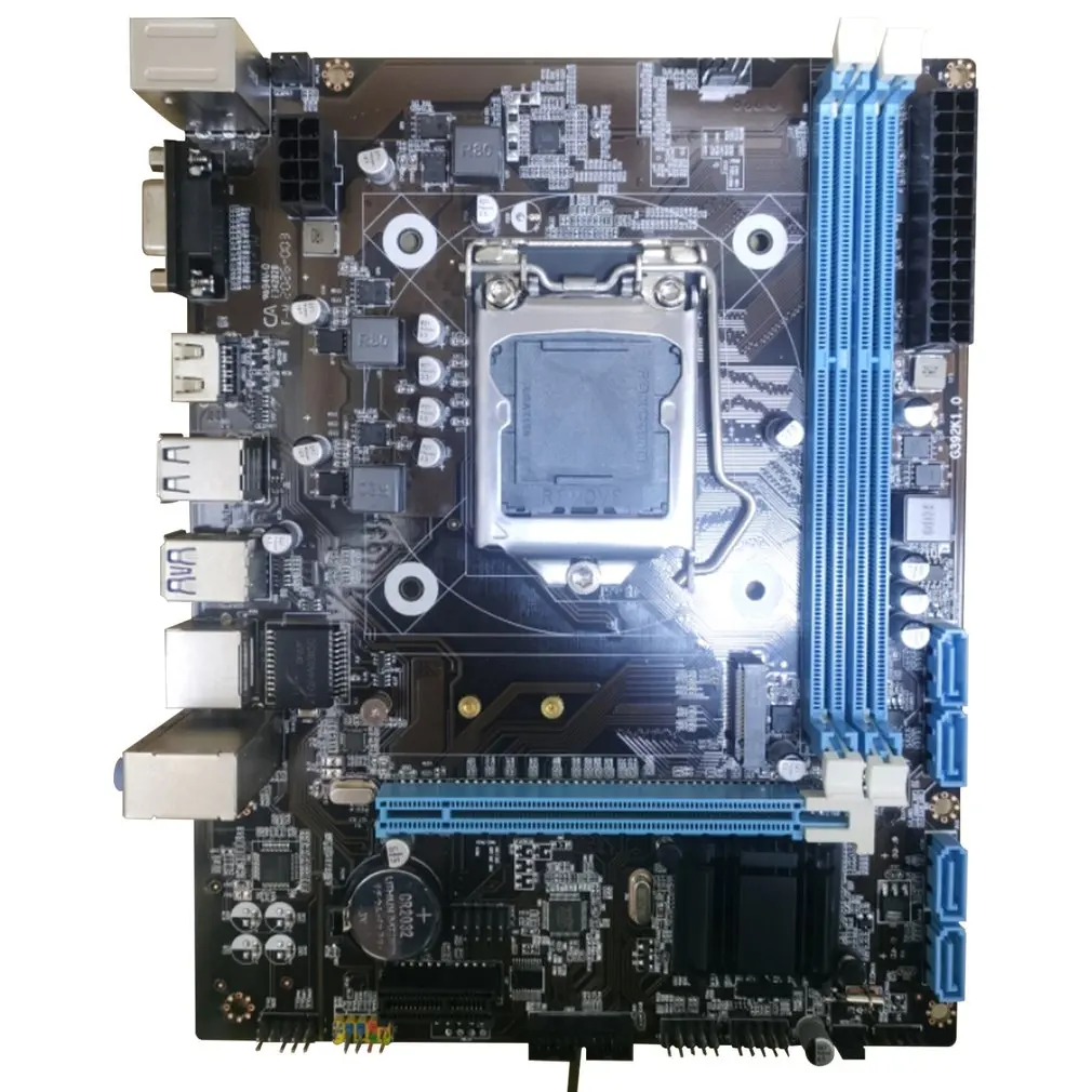 

B85 Computer Motherboard Gigabit 1150 Pin CPU DDR3 I74770/i54460 Super H81B75 Computer Motherboard With VGA DVI