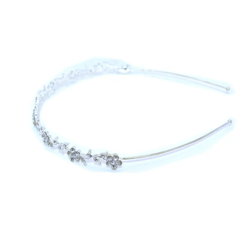 5 шт Посеребренная Хрустальная Свадебная повязка для волос диадема невесты