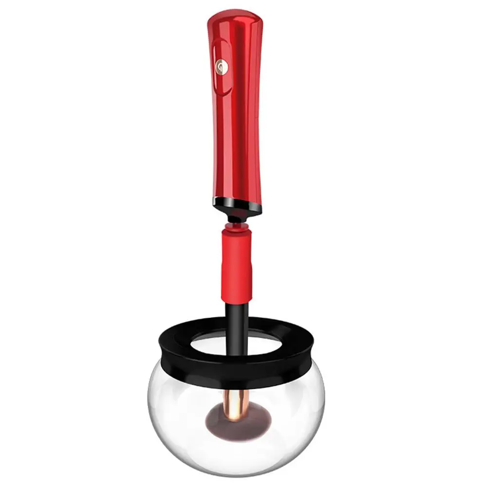 

Electric Makeup Brush Cleaner Silica Gel Scrubber Washing Makeup Brush Machine Beauty Tool Decontamination Device Cleaning Tools