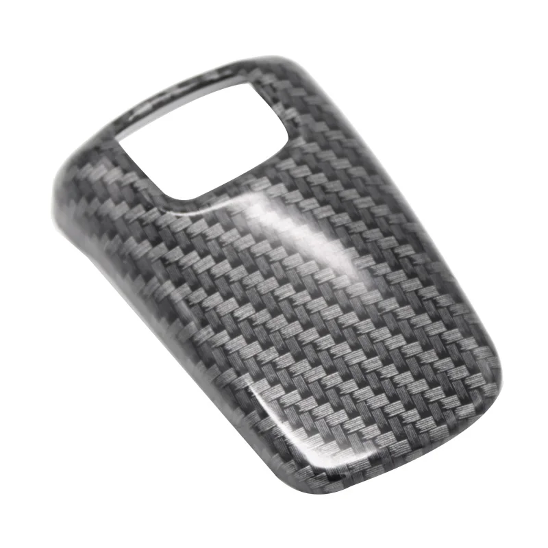 

Carbon Fiber Central Control Gear Shift Knob Cover Gear Lever Decoration Trim for Peugeot 3008 5008 2016 - 2020