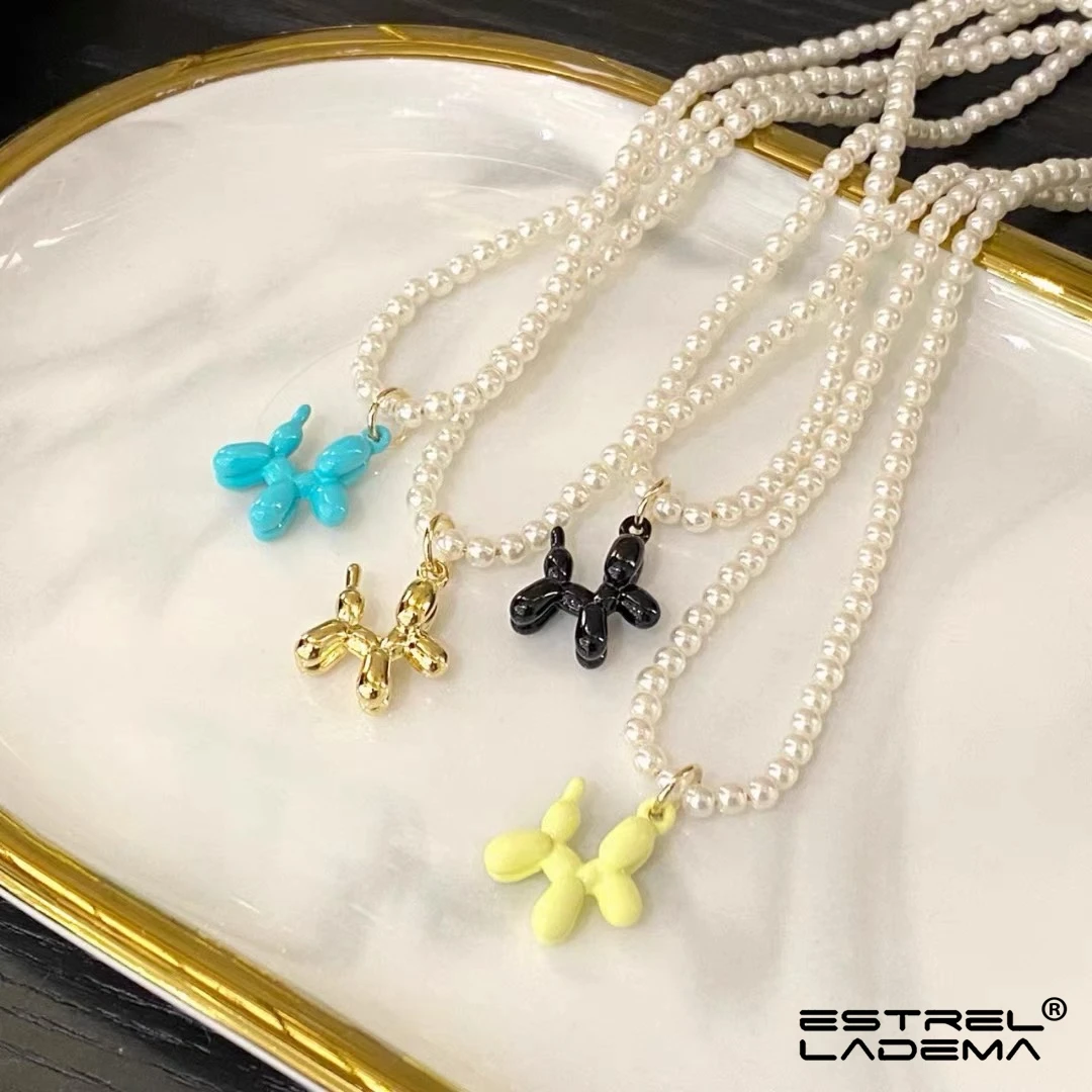 Женское Ожерелье-чокер с жемчужинами и шариками | Украшения аксессуары