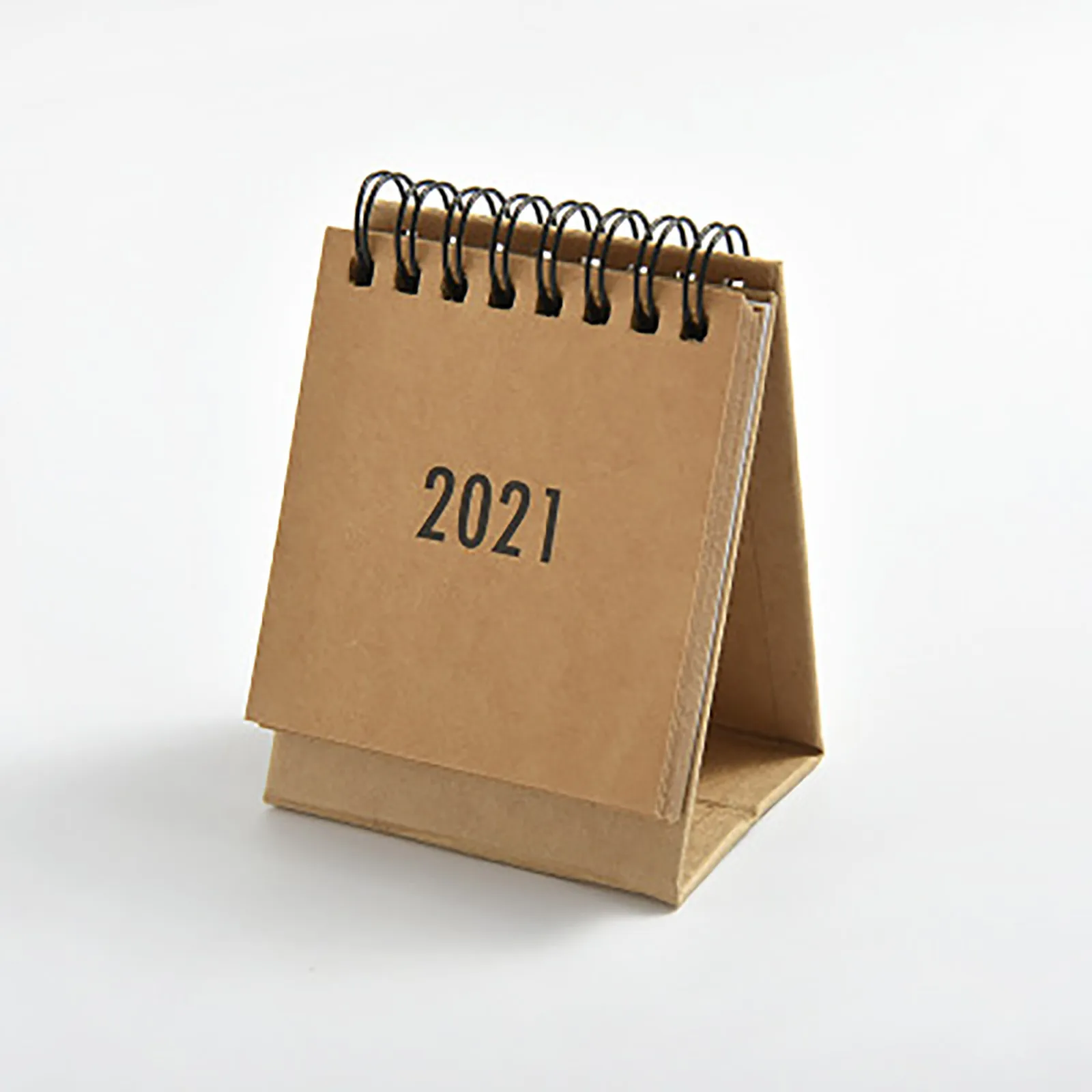 

Mini Desk Calendar 2020 2021 Creative Desktop Ornaments Portable Work Note Calendar New Year Plan Schedule Back To School 0204