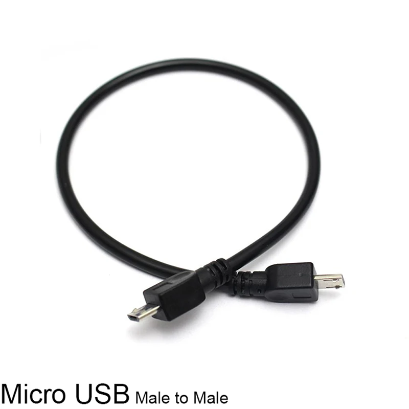 

Кабель-переходник OTG для передачи данных с Micro USB Male на Micro Male 5Pin