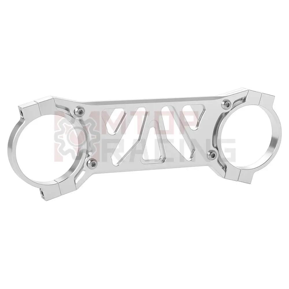 Передняя вилка стабилизатор Скоба для Honda CBR400R 2013 2014 2015 2016 2017 2018 CBR500R серебро
