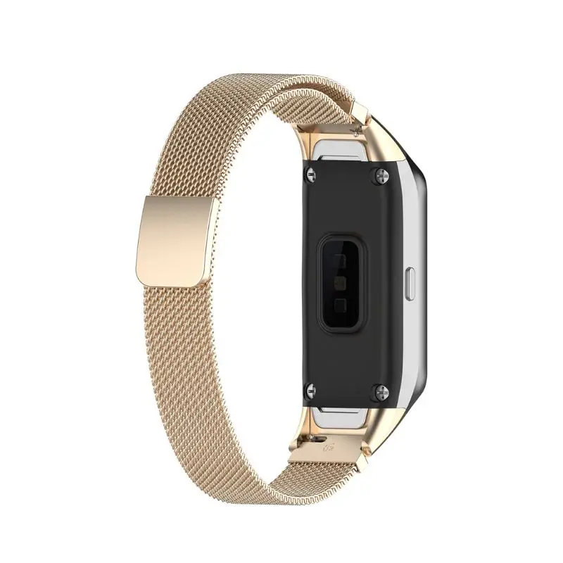 Магнитная Нержавеющая Сталь замена часы ремешок для samsung Galaxy fit SM-R370 браслет
