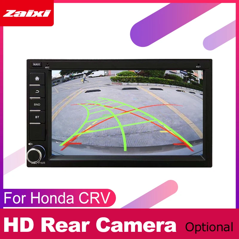 ZaiXi мультимедиа для Android плеер 2 din автомагнитола для Honda CRV 2004~ 2006 с навигацией стерео головное устройство стерео ISP