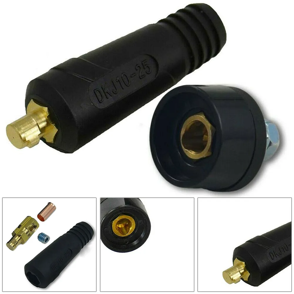 

DKJ10-25 Male Female Cable Connector Welder Quick Fitting Socket Plug Welding Female Male Cable Connector Socket Plug Freeship
