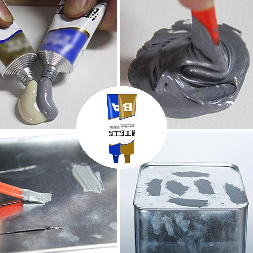 1 шт. 100 г металлический ремонтный AB Клей эпоксидная смола портативный