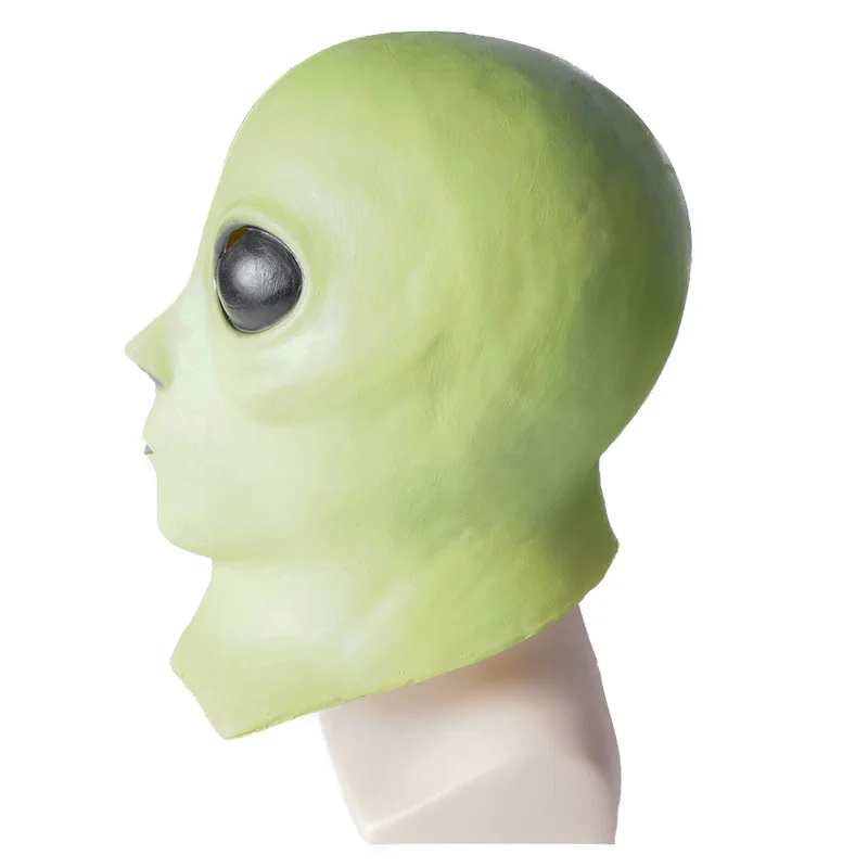

Alien latex mask head cover UFO science fiction film theme funny mask interesting stage props