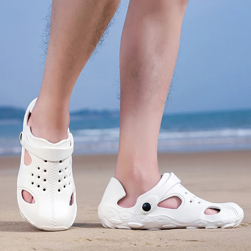 

2021 Men's Summer Sandals Outdoor Shoe For Men Beach Sandals For Men Breathable Beach Slippers Male Casual Shoe Outdoor Slippers