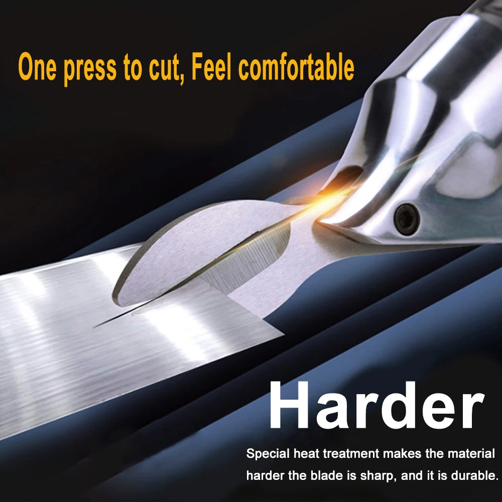 

Pneumatic Metal Cutting Shear Air Pneumatic Scissors Speed Adjustable Air Metal Shear alloy Steel Pneumatic Tools 2500RPM