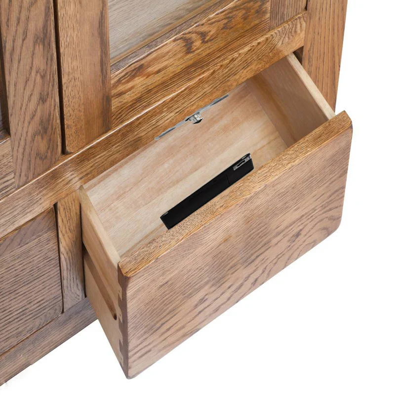 Смарт-выдвижной электронный дверной замок RFID скрытый сделай сам лампы с