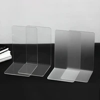 clear acrylic file stand desk file holder clear file organizer documentsletterbooks storage holder makeup organizers