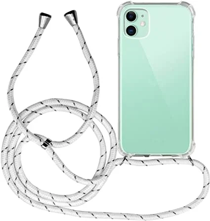 

Strap Cord Chain Case for iPhone 12 Mini 11 Pro XS Max XR X Funda Lanyard Coque For iPhone 6 6s 7 8 Plus 5 SE Protect Cover