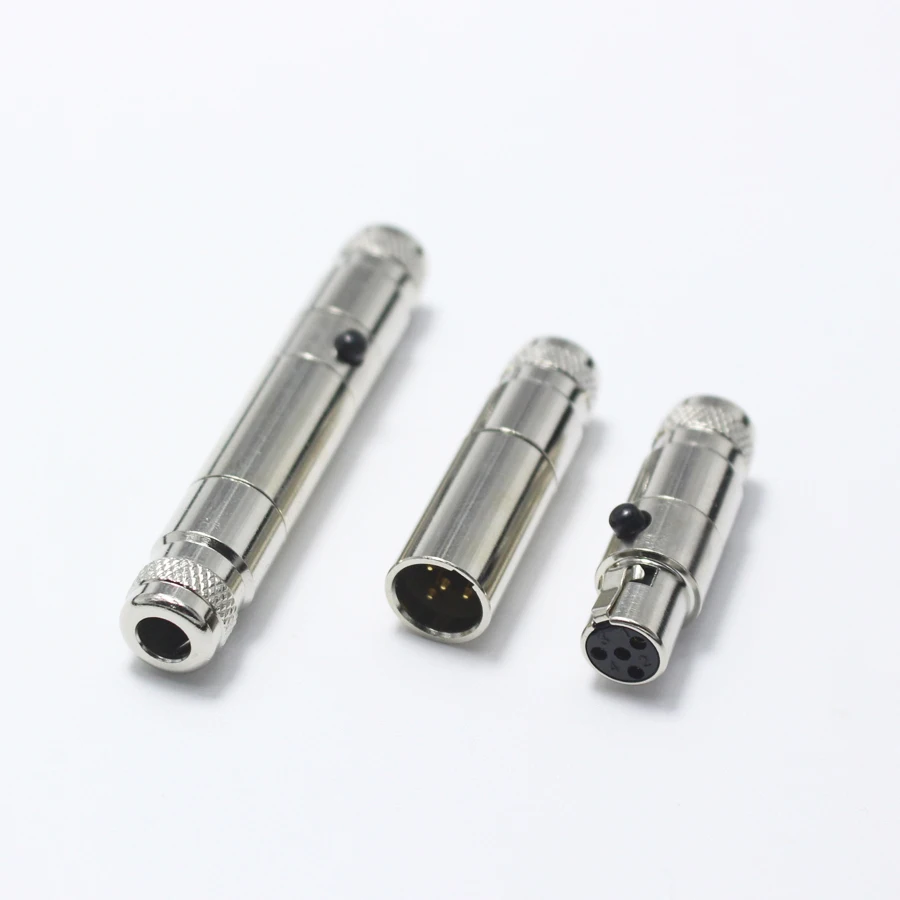 Металлический мини-разъем XLR 3 4 5 6-контактный штекер/штекер маленький разъем для