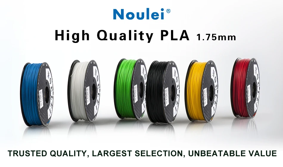 Noulei 3D нити высокой чистоты pla 1,75 мм 1 кг 3d принтер нити 3d Ручка PLA нити 6 цветов DIY подарки