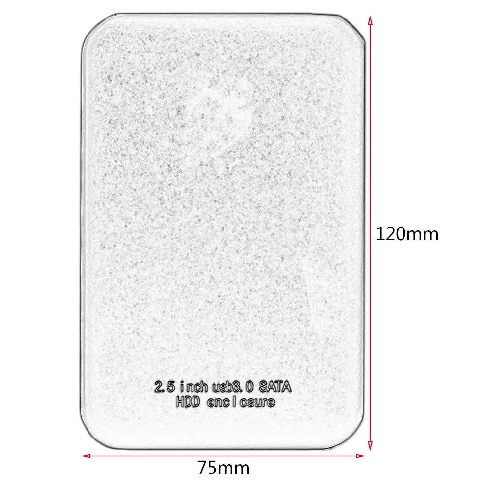 Профессиональный 2 5 дюймовый USB 3 0 HDD чехол жесткий диск SATA Внешний USB3.0 корпус |