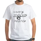 Мужская хлопковая футболка Slenderman Note Always Watch Noeyes