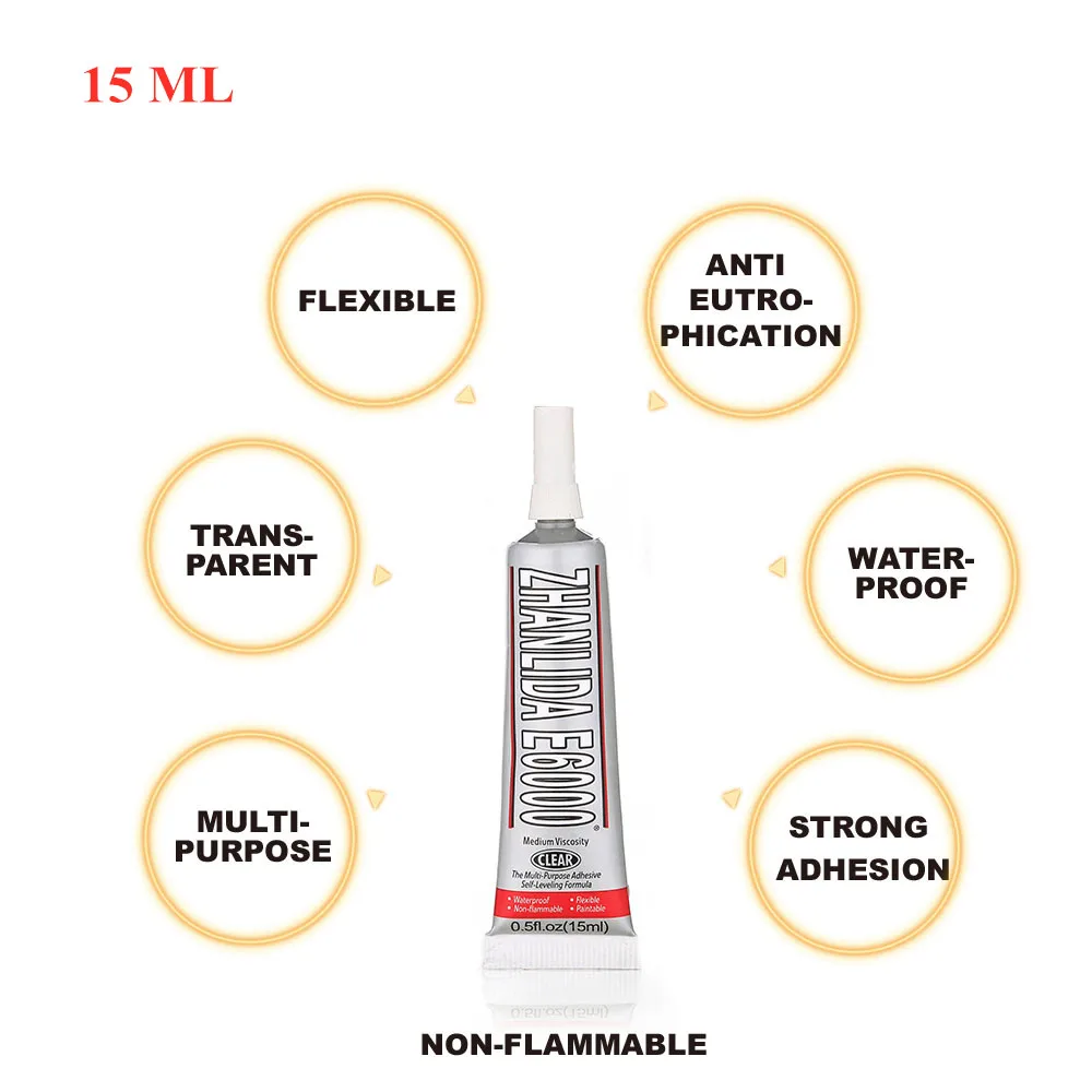 15 мл промышленная жидкость E6000 супер клей ручная роспись искусственный алмаз