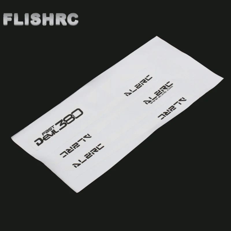 ALZRC - Devil 380 420 быстрое посадочное шасси из углеродного волокна цветная наклейка