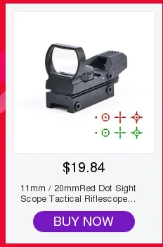 Trijicon ACOG 4X32 прицел Cahevron сетка волокно зеленый красный с подсветкой RMR Mirco Красный точка зрения тактический охотничий прицел