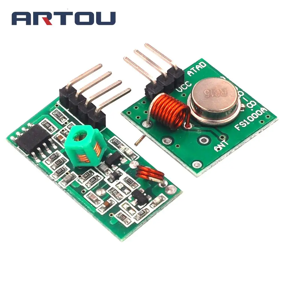 2 пары в наборе (4 шт.) 433 мгц радиочастотный передатчик и приемник модуль комплект