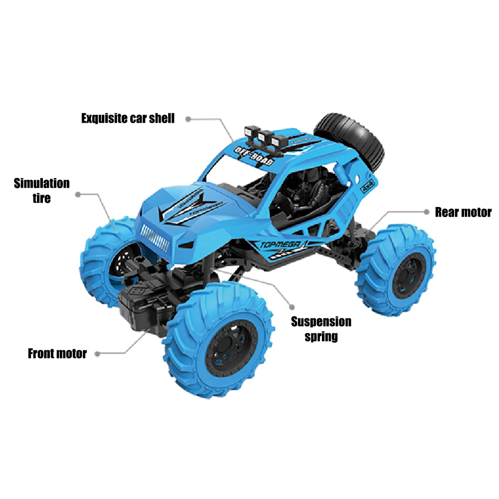 Высокое качество внедорожных автомобилей игрушки 4WD RC автомобили 2 4G