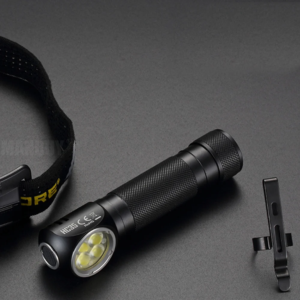 2021 NITECORE HC35 2700 Люмен USB Перезаряжаемые фара головного света + 4000 мА/ч NL2140HP Батарея