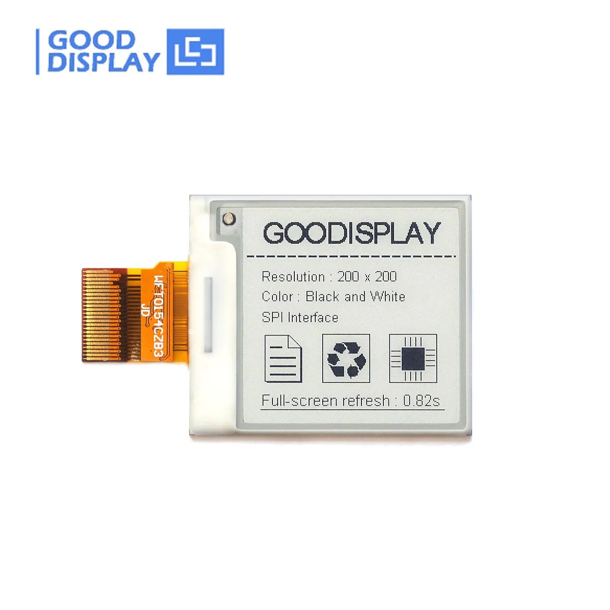 

Cheap 1.54 Inch E-Ink Panel GDEW0154M09, 5 Pieces 1.54 Epaper
