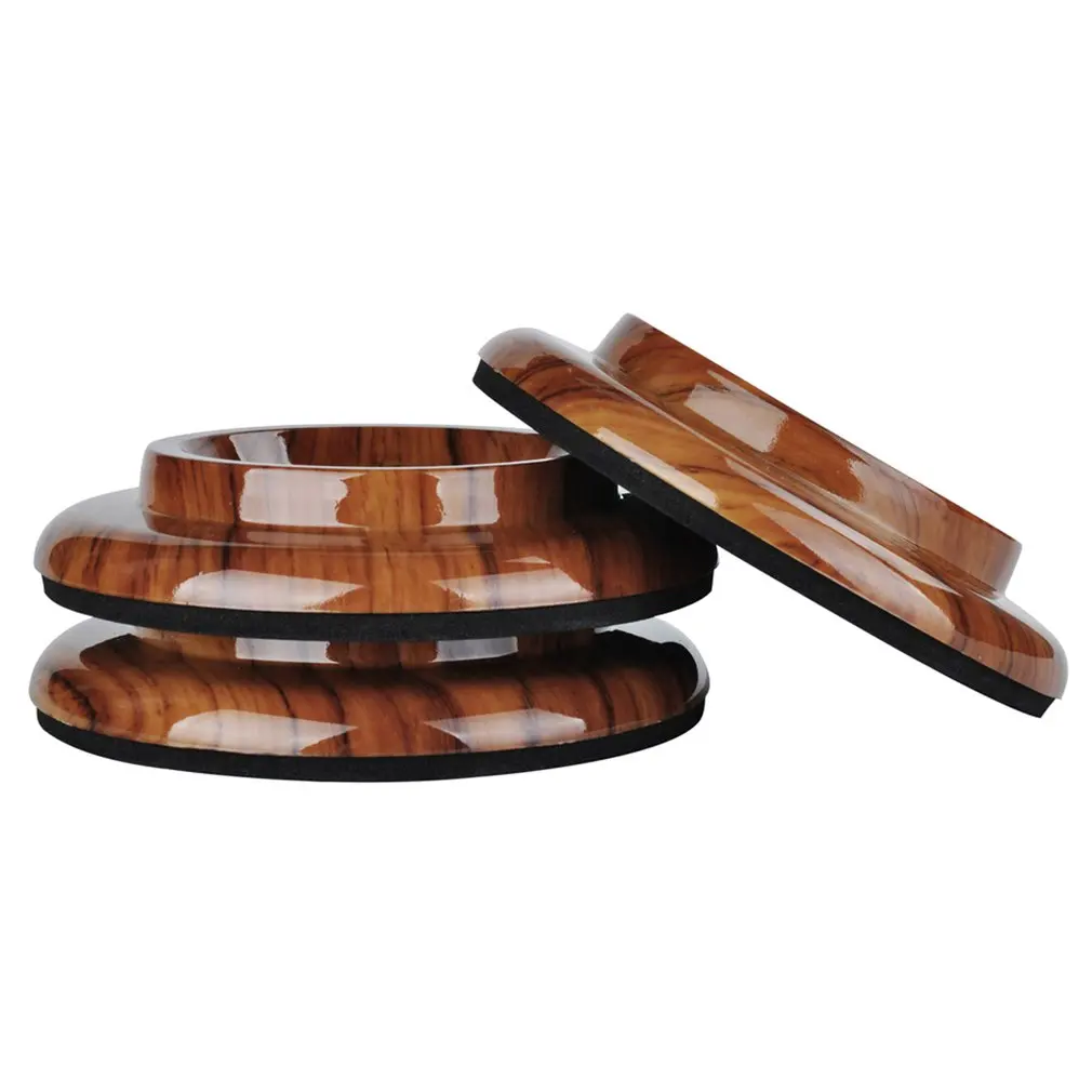 3 PCS Piano Caster Cups Acrylic Transparent Cup Grand Mats Foot Pads Anti-Skid Dropshipping |
