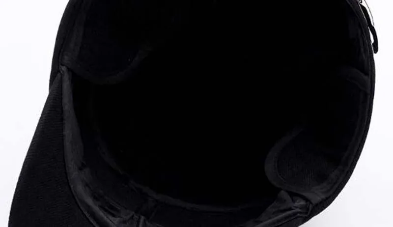 XEONGKVI новые мужские зимние шапки-бомберы среднего возраста теплые зимние шапки с плоским верхом Snapback хлопковые шапки для мужчин Кепка с козырьком каскетка