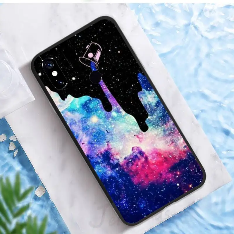 

space for galaxy Phone Case For Xiaomi Redmi note 7 8 9 t k30 max3 9 s 10 pro lite