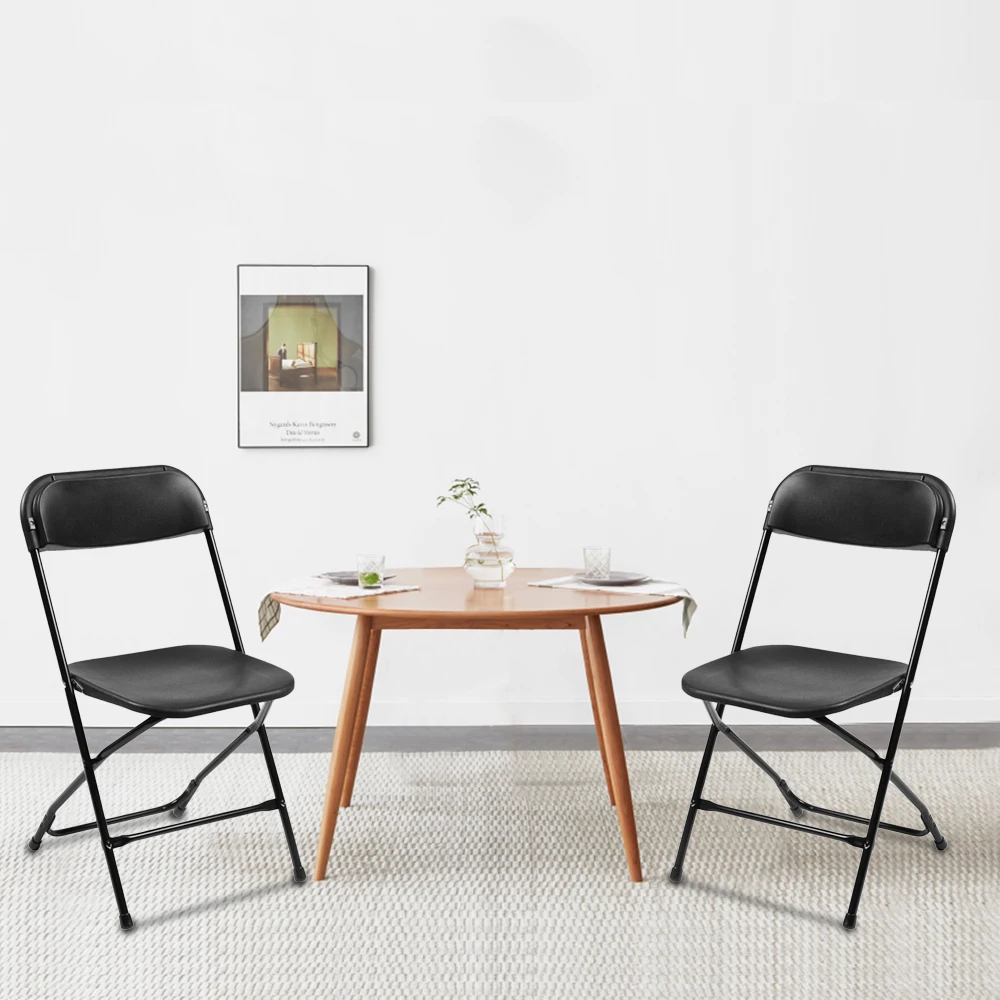 5 шт коммерческие пластиковые складные стулья Штабелируемый стул свадьба