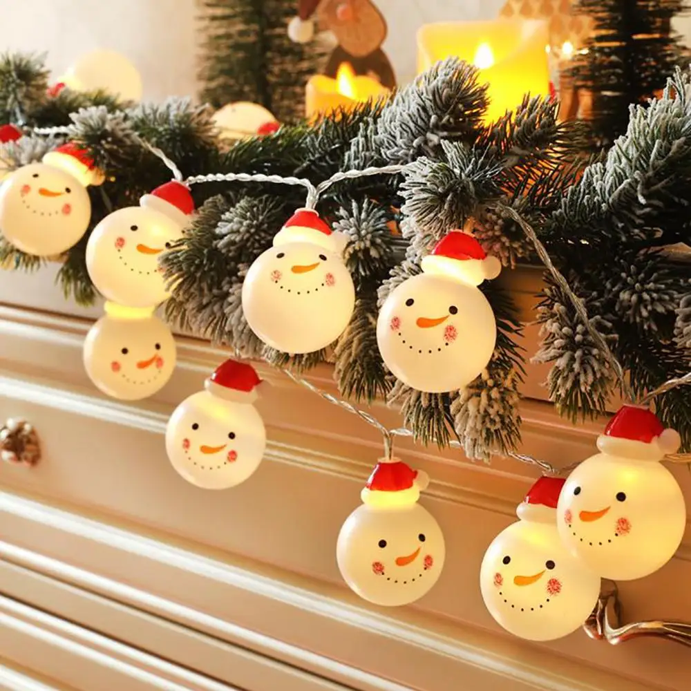 

Конденсатор бега sales】Christmas осветительных элементов декора Снеговик светодиодный огни на милые детские вечерние украсить торговый центр го...