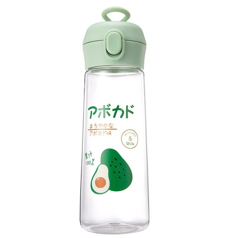 350/500 мл мультяшная бутылка для воды герметичная Спортивная пластиковая чашка