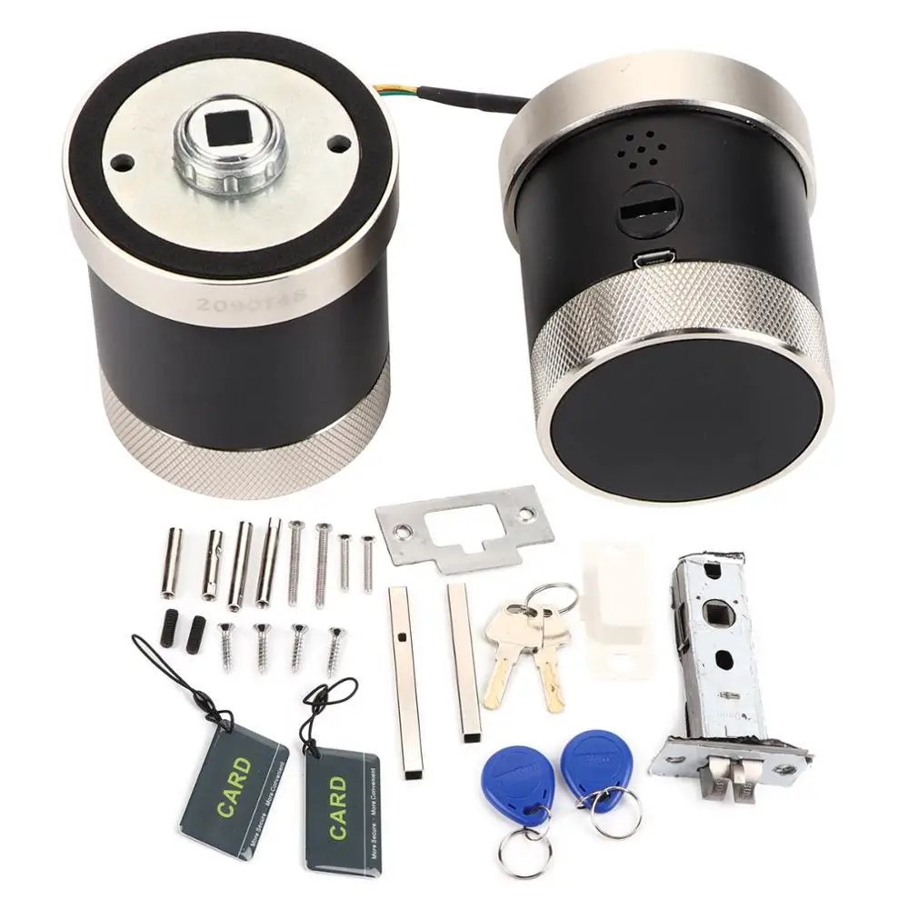 Кард-ридер Пароль безопасности дверной замок цифровой APP Smart Sphere серебряный |