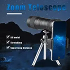 Монокулярный телескоп 8-40x40, мощный, ручной, для профессионального зрения, с зумом