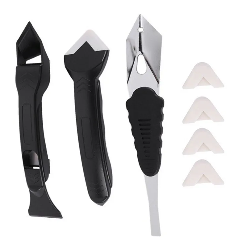

Onnfang Professional Scraper Glue trimmer Glue spatula Sealant Trowel Construction tool Wiper Sealant Scraper Hand Tool
