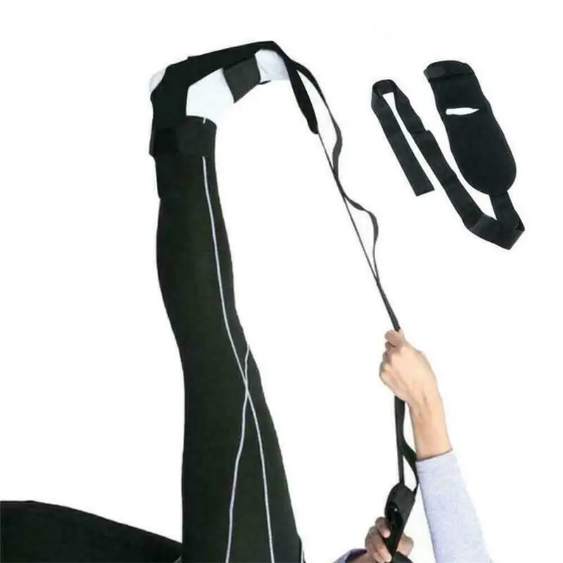 Yoga Strap Stretch Bands Leg Lacing Belt Fitness Exerciser Assisted Ankle Stretcher Rehabilitation Workout Training Equipment | Спорт и