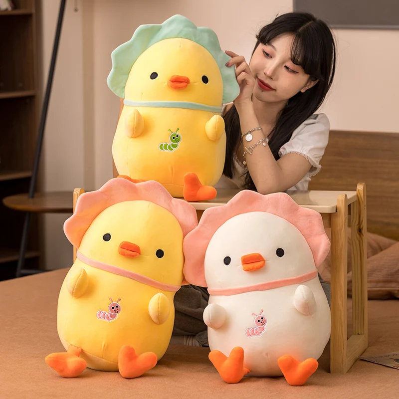

1PC 25-45CM Creative Small Yellow Chick Chicken Stuffed Animal Plush Toy Cute Chicken Plush Doll Pillow Boy Girl Birthday Gifts