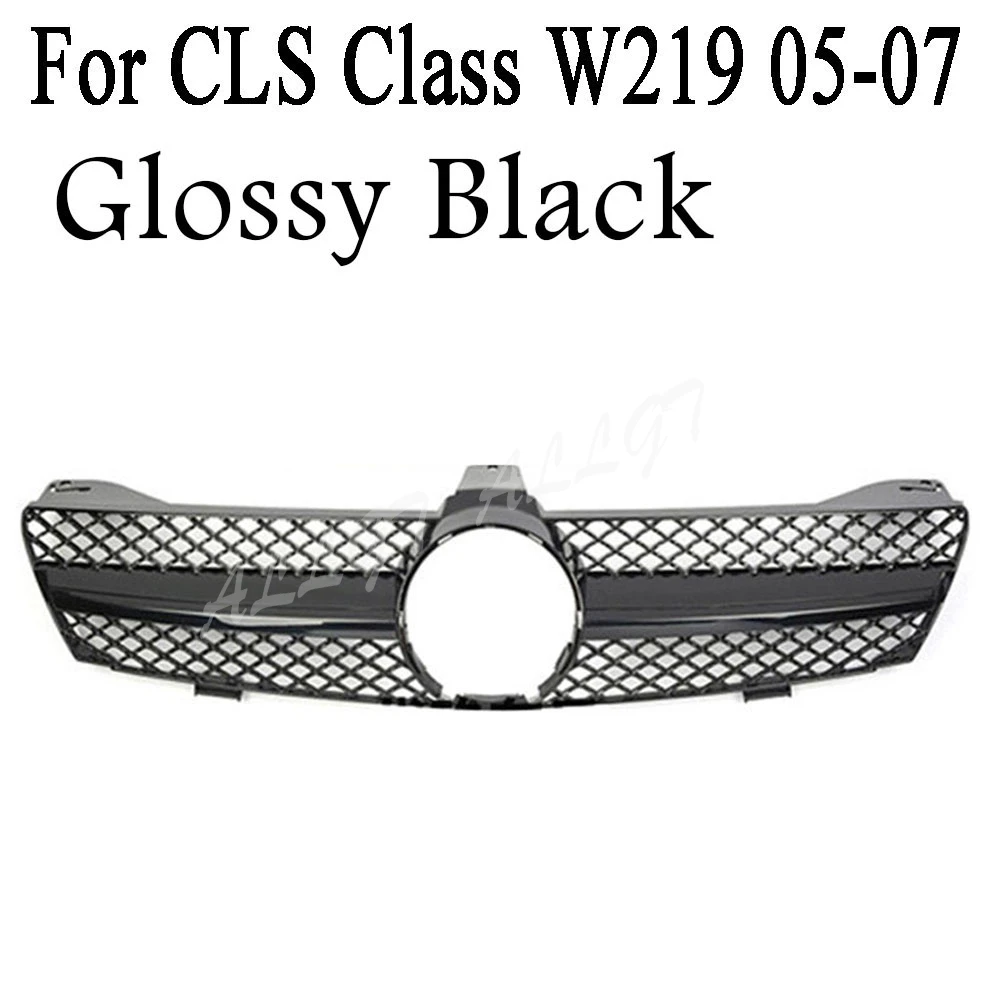 Front Racing Center Grille Facelift Bumper Grill For Mercedes Benz W219 CLS Class 2005 2006 2007 | Автомобили и мотоциклы