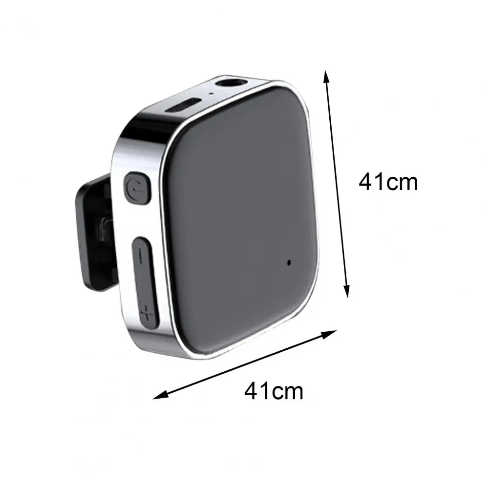 

Bluetooth Receiver Energy-saving Noise Reduction ABS Duallink Long Service Time Bluetooth Player Audio Receiver Adapter for Cars