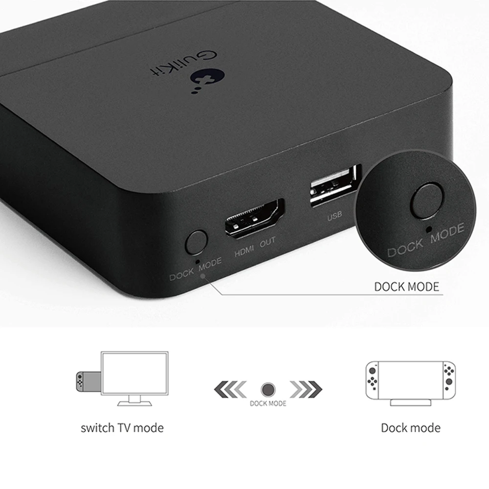 Gulikit NS05 Portable Dock For SWITCH Docking Station with USB-C PD Charging Stand Adapter USB 3.0 Port | Электроника