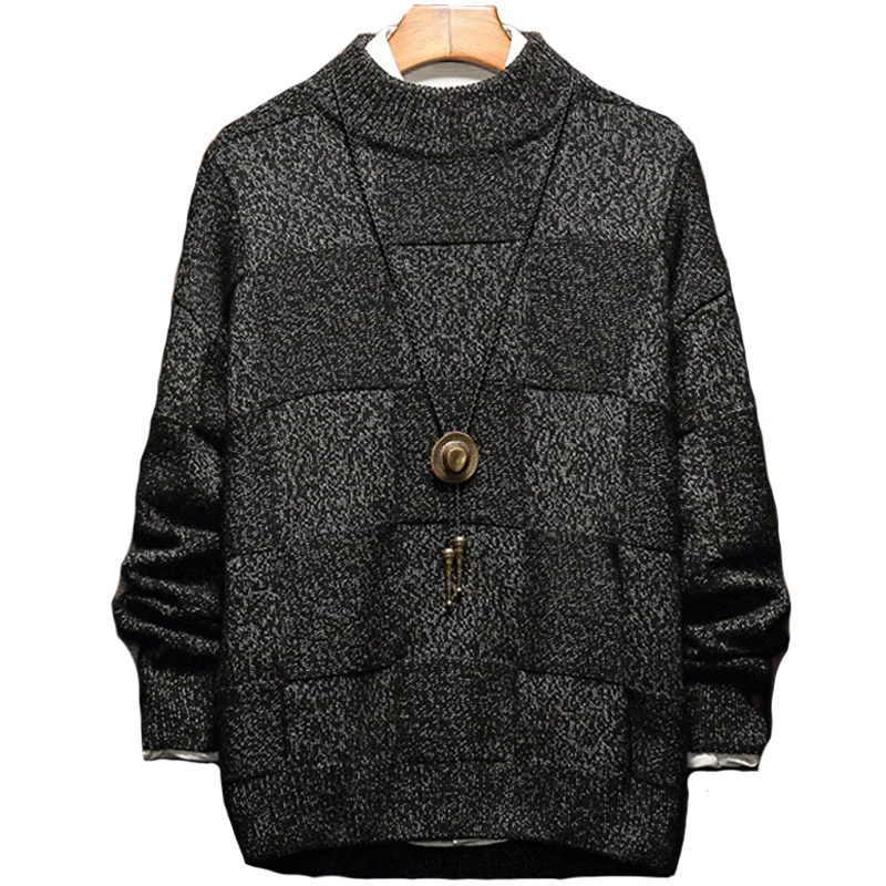 Рождественские мужские свитера зимняя одежда 2019 размера плюс азиатские M-4XL 5XL 6XL